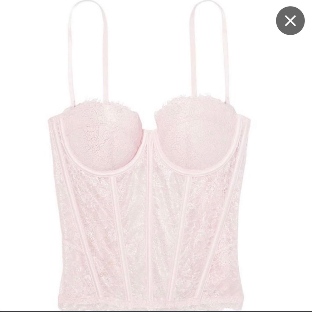 Victoria’s Secret very sexy light pink corset, barely worn